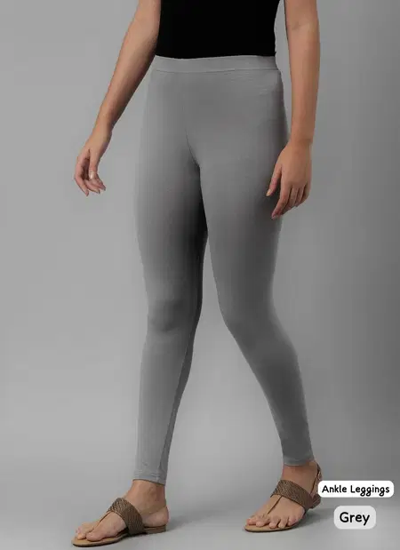 Tew Cotton Lycra 4 Way Ankle Leggings Wholesale Clothing Distributors In India